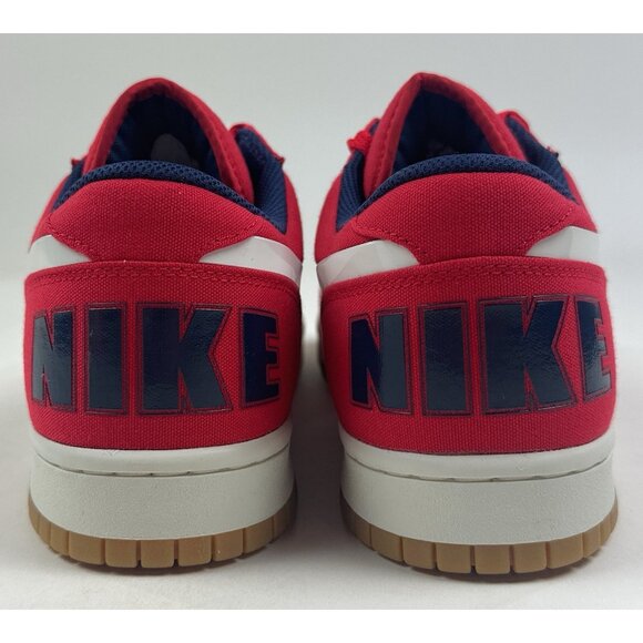Nike Big Nike Low Lux Mens 12 University Red White Shoes Sneakers Low 854166-600 - Picture 7 of 8